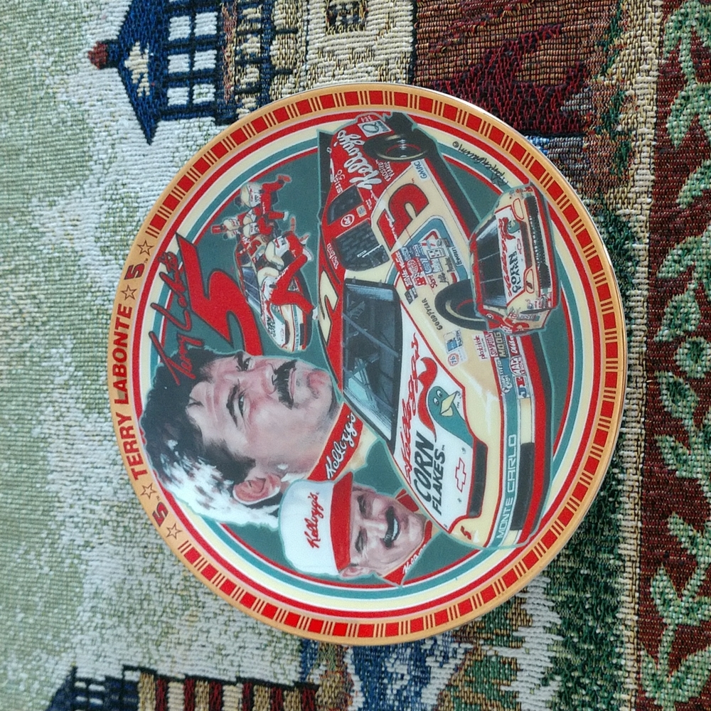1996 Terry Labonte Kellogg's #5 Chevy 6.5" Collector's Plate Hamilton Collection